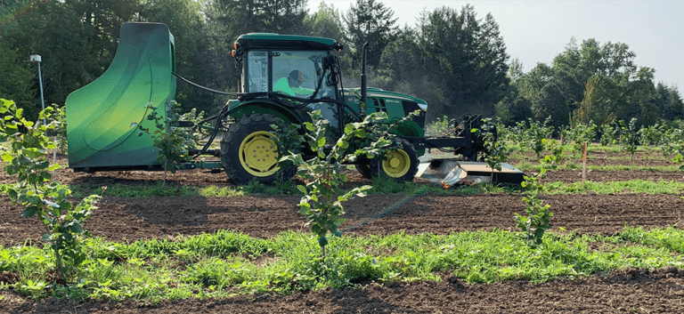 Electric Weed Control Technology Tested in Tree Nut Orchards