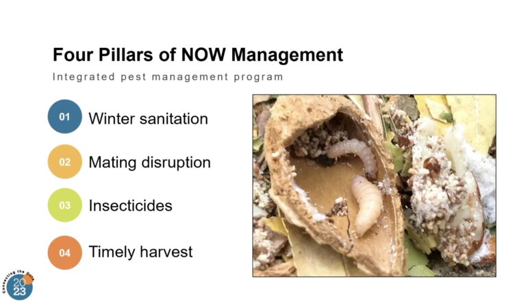 A Yearlong Management Plan for Navel Orangeworm from Field to Export