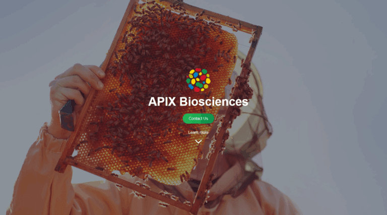 APIX Biosciences NV announces new advances in Honeybee Nutrition